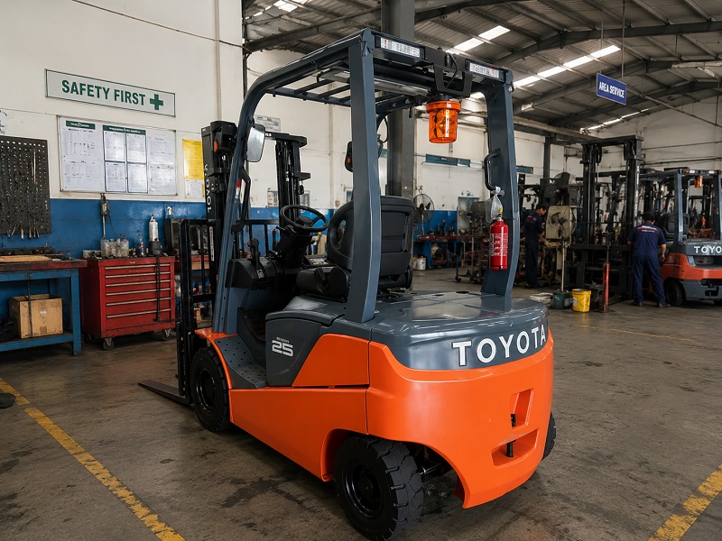 8FBN25 Toyota Forklift Electric 2.5 Ton : Ramah Lingkungan