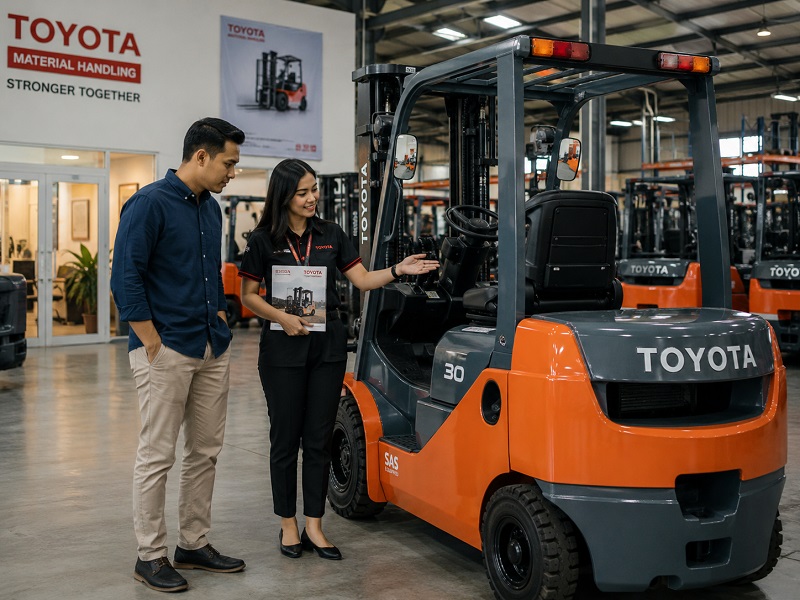 Gudang Forklift Toyota