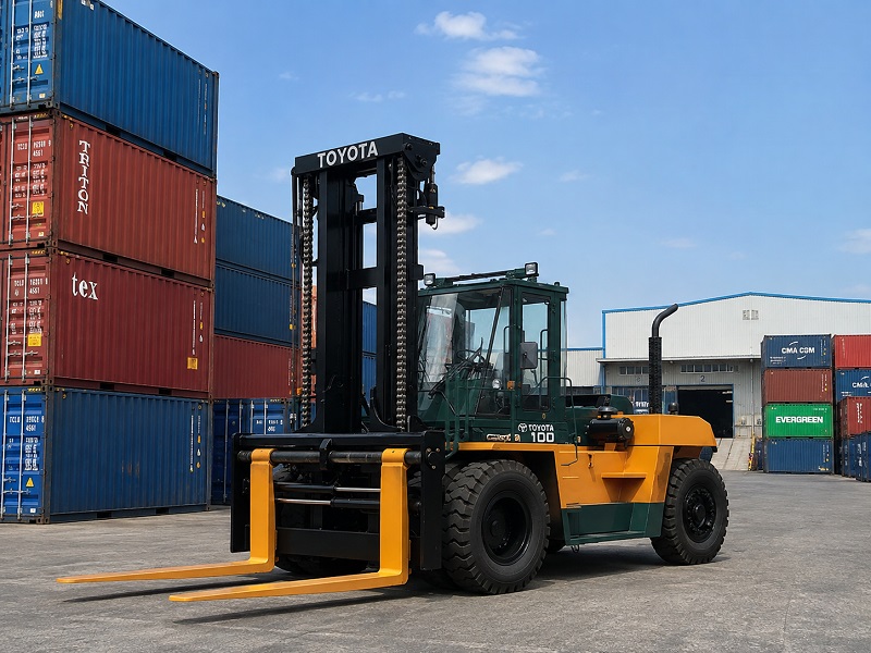 Forklift 10 Ton TOYOTA : Sektor Industri Berat